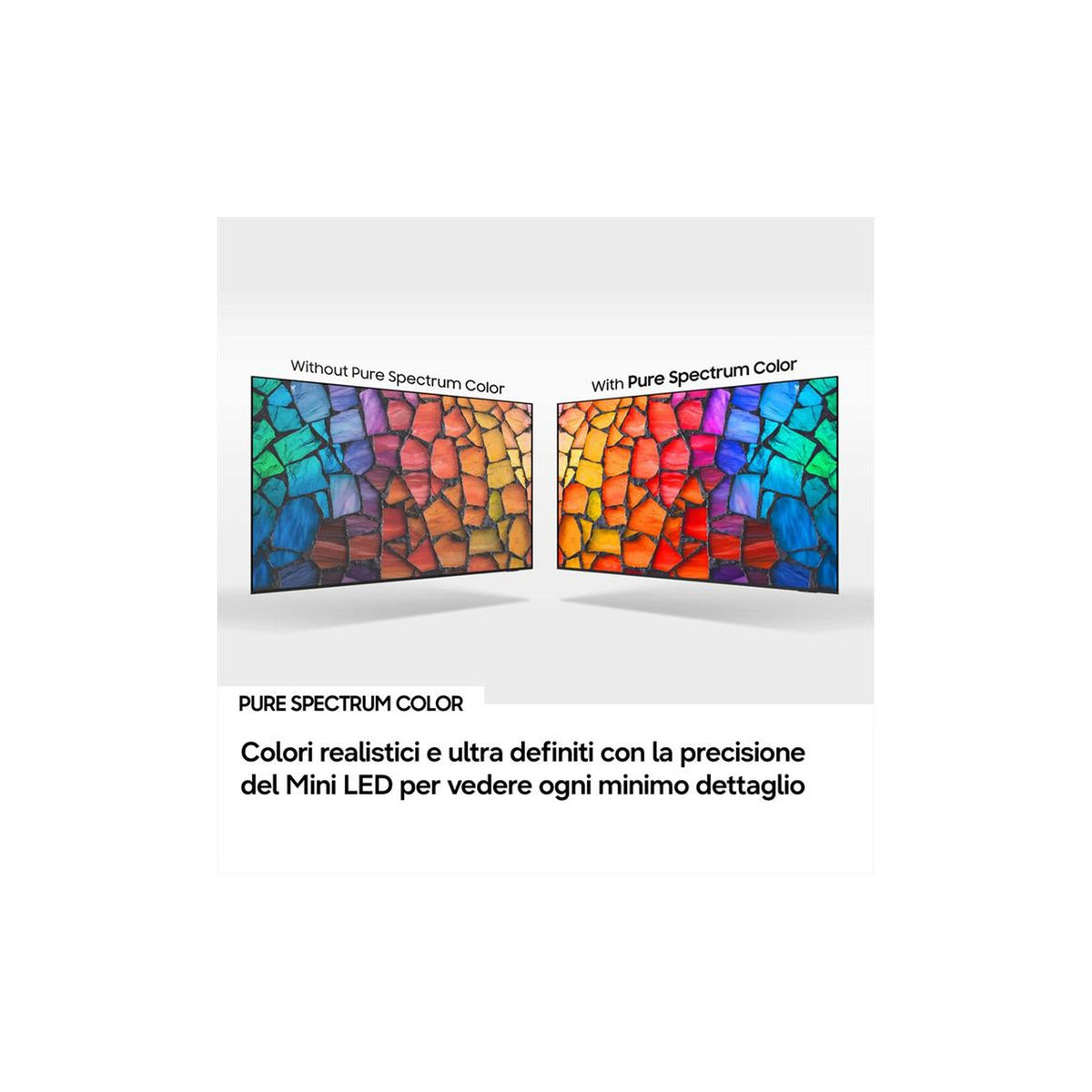 SAMSUNG UE50M70HAUXZT Tv Mini LED 50" Smart TV 4K AI