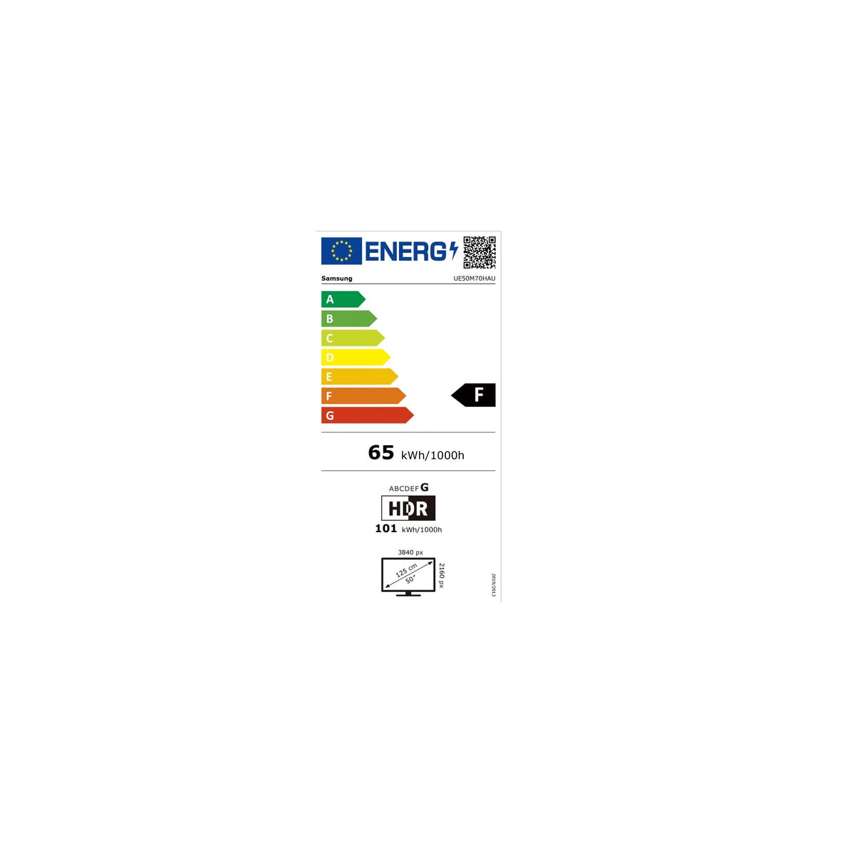 SAMSUNG UE50M70HAUXZT Tv Mini LED 50" Smart TV 4K AI