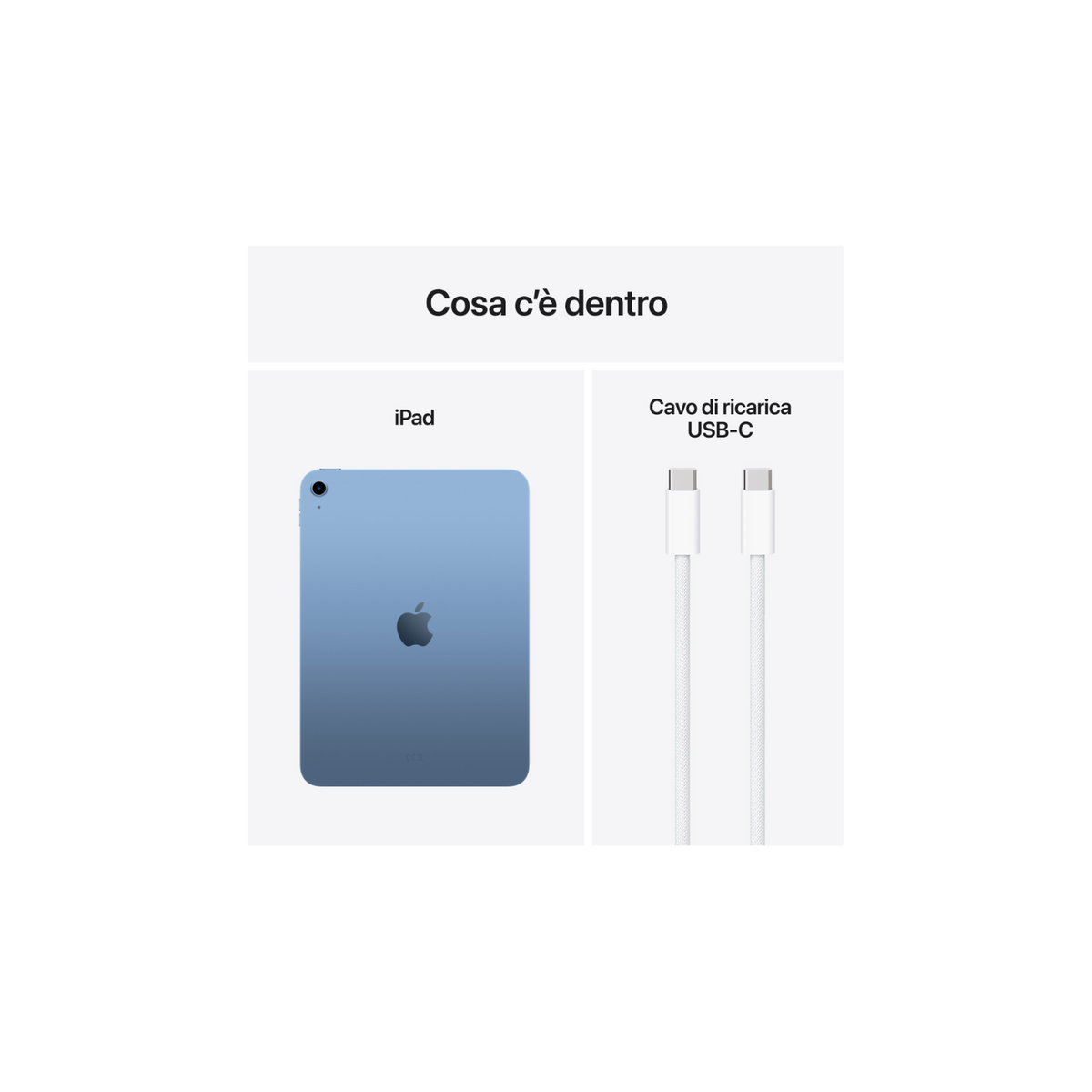 APPLE MD4A4TY/A iPad 11" A16 Wi-Fi 128GB - Blu