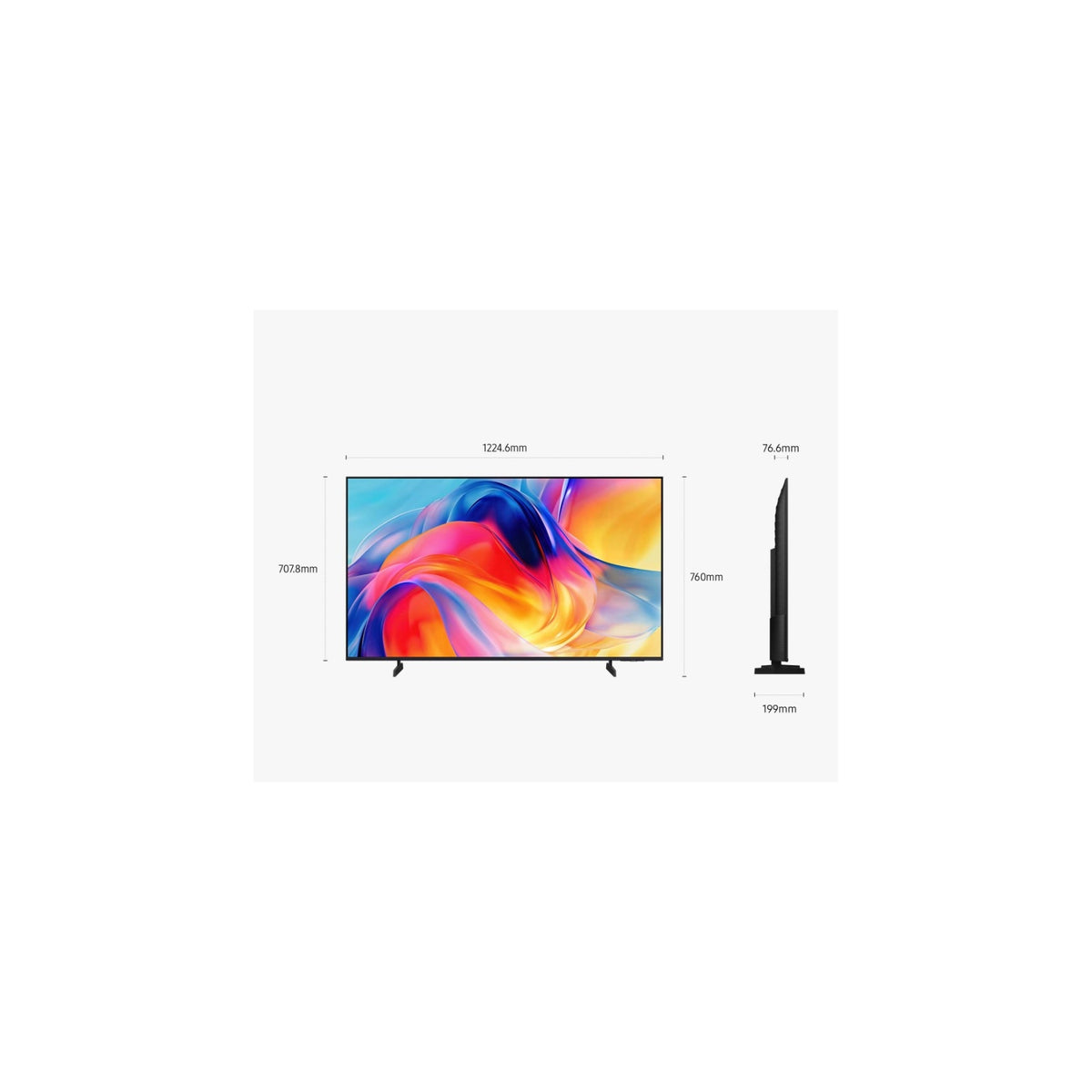 SAMSUNG UE55M70HAUXZT Tv Mini Led 55" smart tv 4K AI