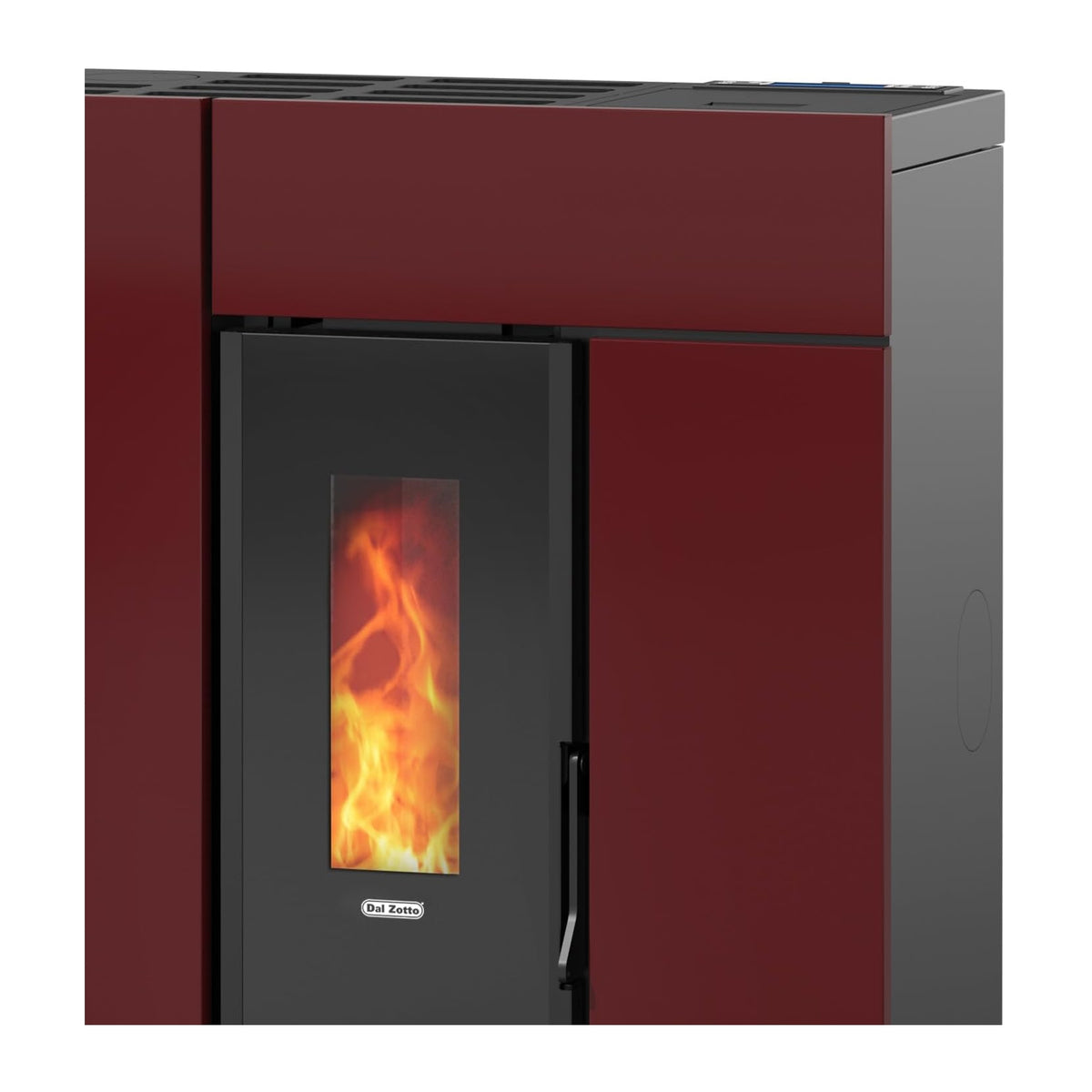 Dal Zotto LEYLA ELITE Stufa a pellet 8 kw bordeaux