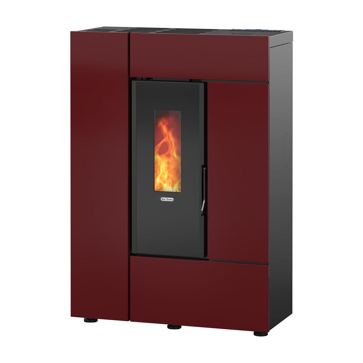 Dal Zotto LEYLA ELITE Stufa a pellet 8 kw bordeaux