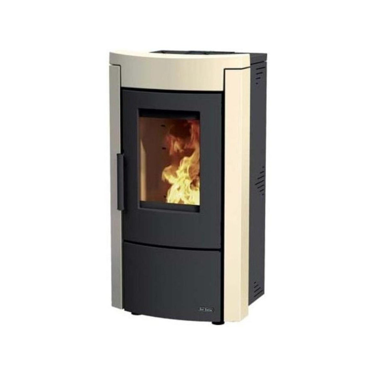 Dal Zotto Wanna Termostufa a Pellet Idro 12 kW Avorio