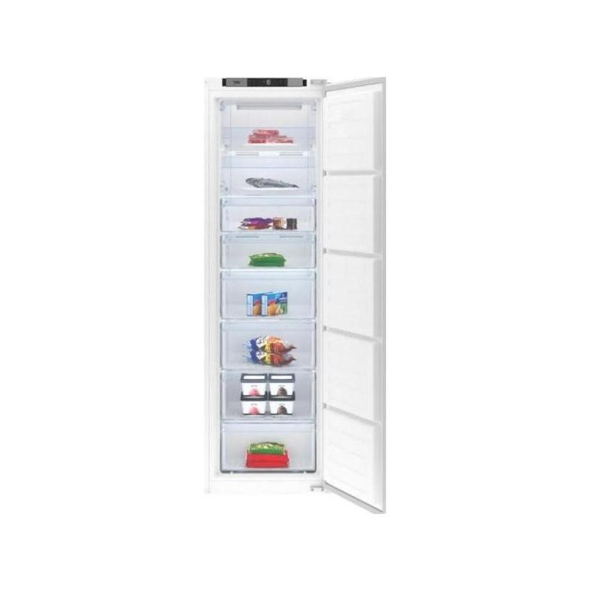 Beko BFNA247E40SN Congelatore verticale da incasso 177 cm Total no frost 220Lt classe E