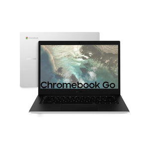 Samsung XE340XDA-KA1I GALAXY Chromebook GO 14" Chrome OS, Processore Intel Celeron RAM 4Gb Memoria 64Gb - Silver