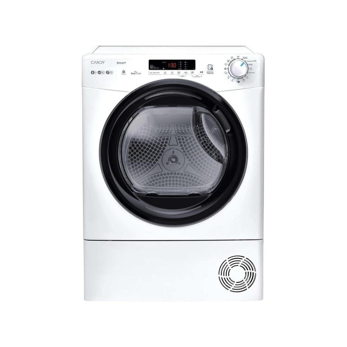 Candy CS EH8N1DBE-S Asciugatrice Pompa di Calore 8kg NFC Classe E Bianca - CSEH8N1DBES