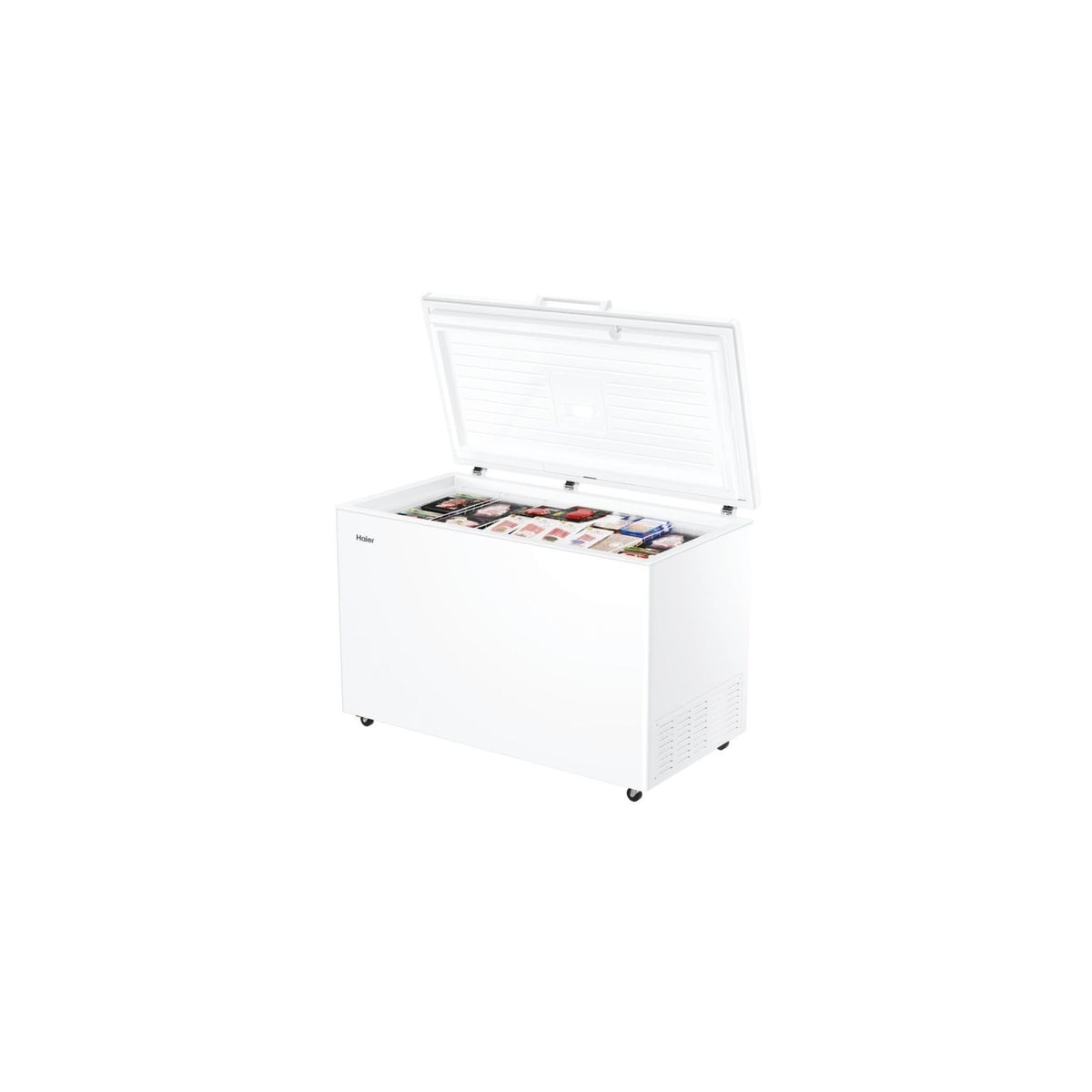 Haier HCE420E Congelatore a Pozzetto 418L Low Frost Classe E Bianco