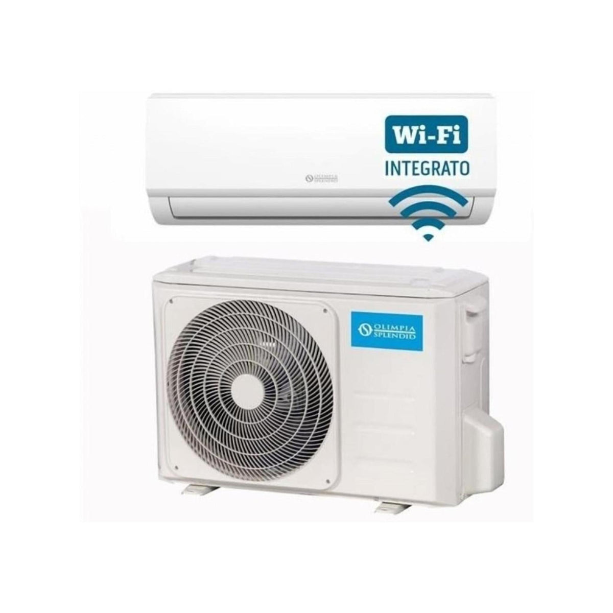 Olimpia Splendid ARYAL S2 E INVERTER 10 Kit Climatizzatore Monosplit 10000 BTU A++/A+ R32 WiFi