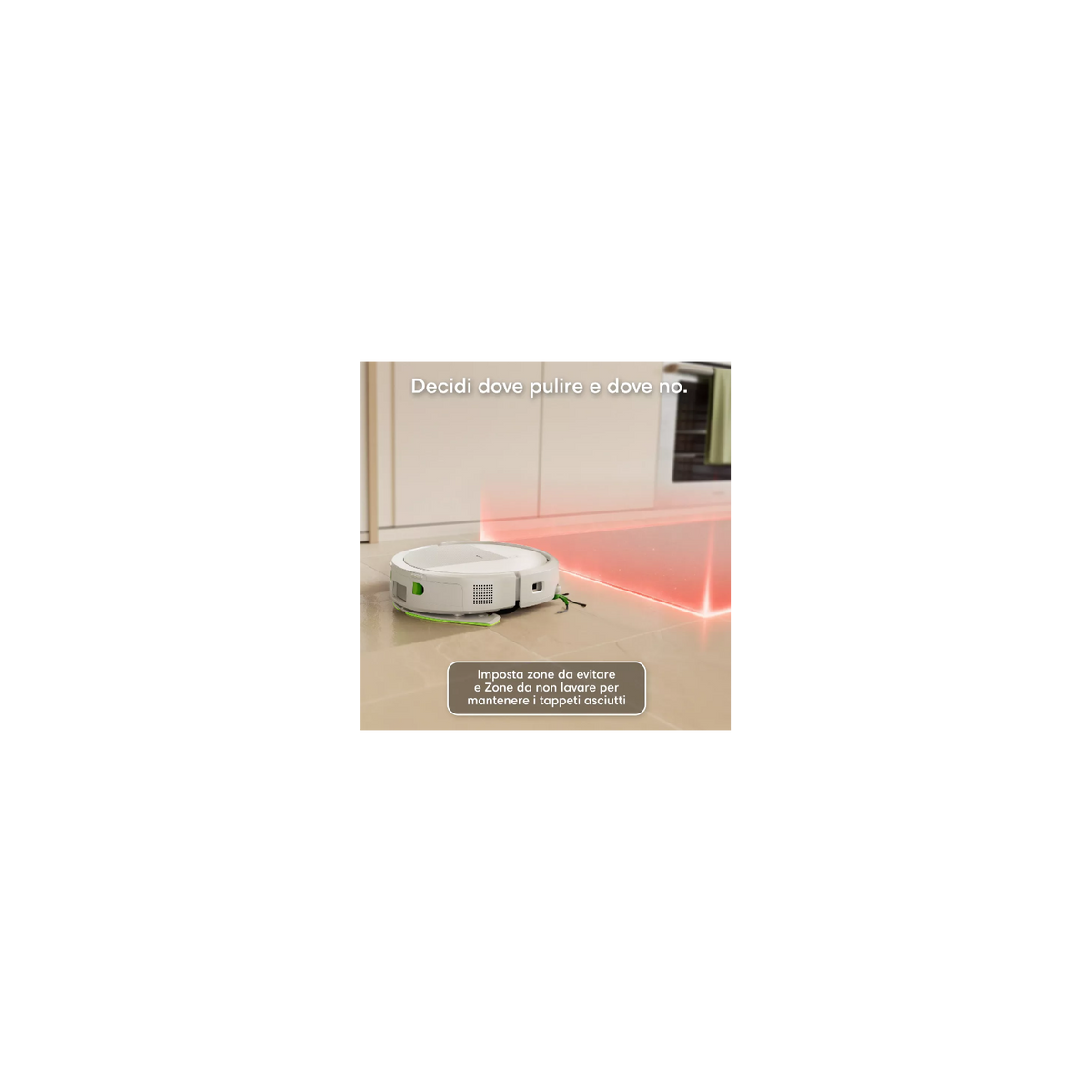 IROBOT ROOMBA 115 COMBO ROBOT ASPIRA E LAVA - ROOMBA115COMBOWHITE