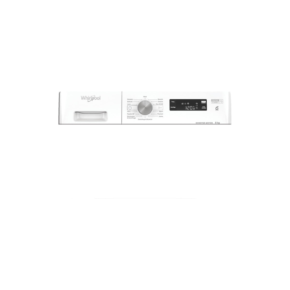 Whirlpool FFSP87IT Lavatrice 8kg 14 programmi 1200 giri Classe A
