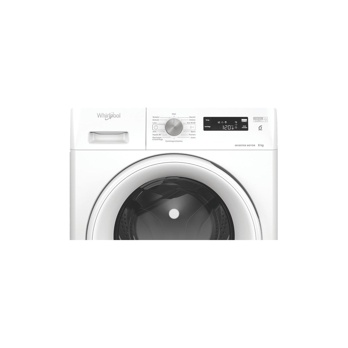Whirlpool FFSP87IT Lavatrice 8kg 14 programmi 1200 giri Classe A