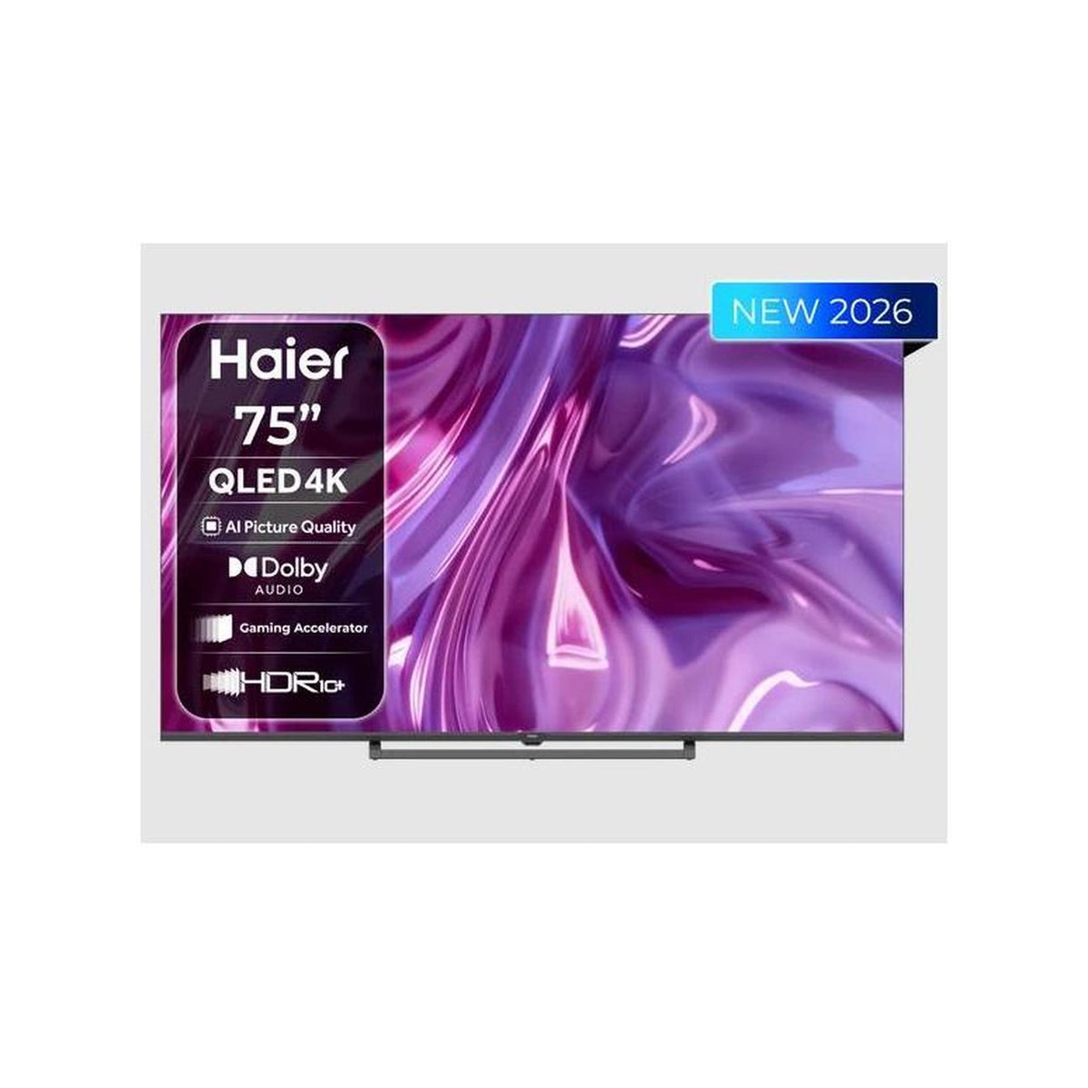 Haier H75S80GUX Smart TV QLED 75" 4K Ultra HD Google TV