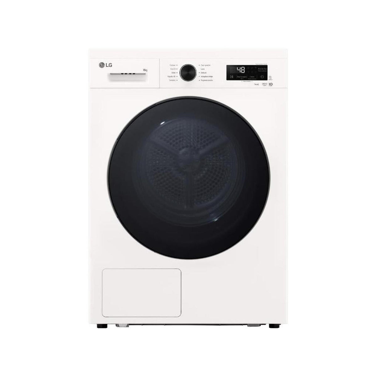 LG RNX1008NWB ASCIUGATRICE A POMPA DI CALORE 8KG INVERTER CLASSE C