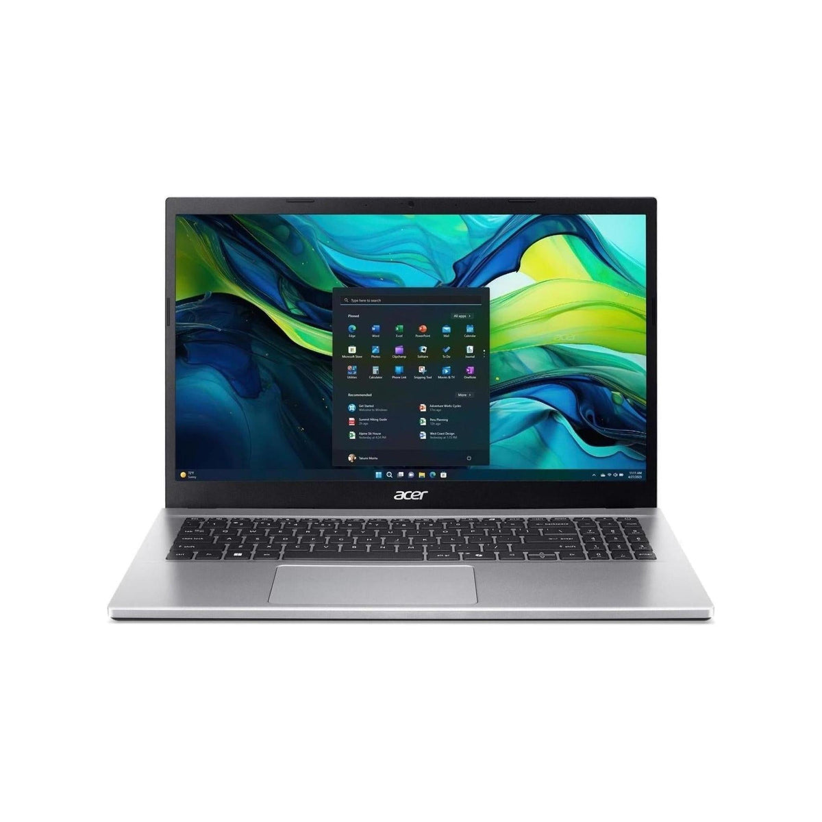 Acer AG15-42P-R22Q Notebook Aspire Go 15.6" RAM 8GB SSD 512GB Silver