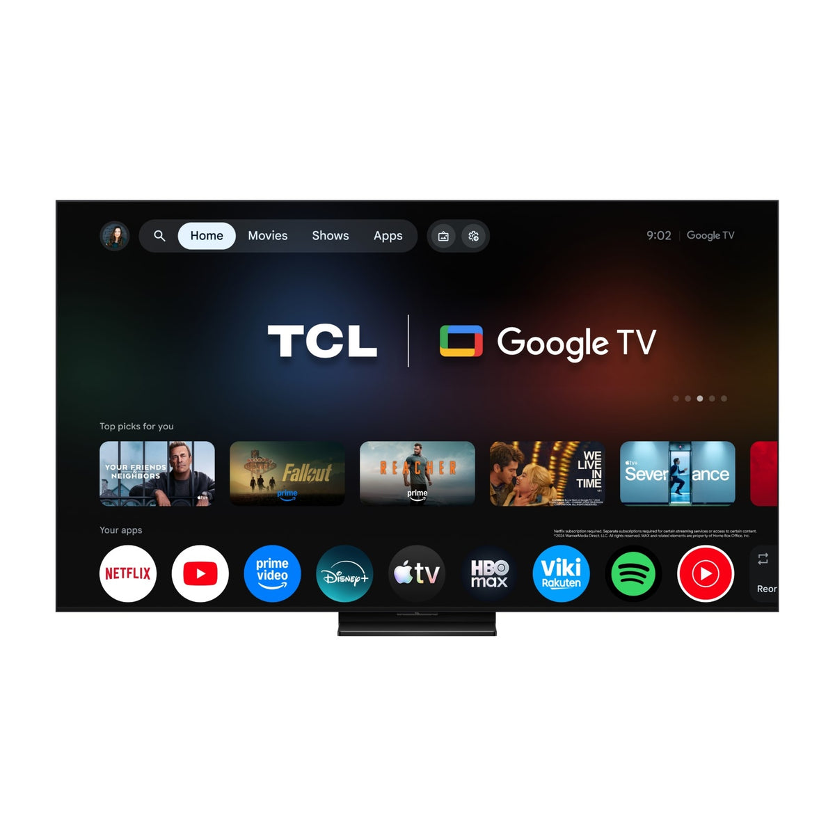 TCL 75A400U Smart TV 75" 4K Miniled Nero