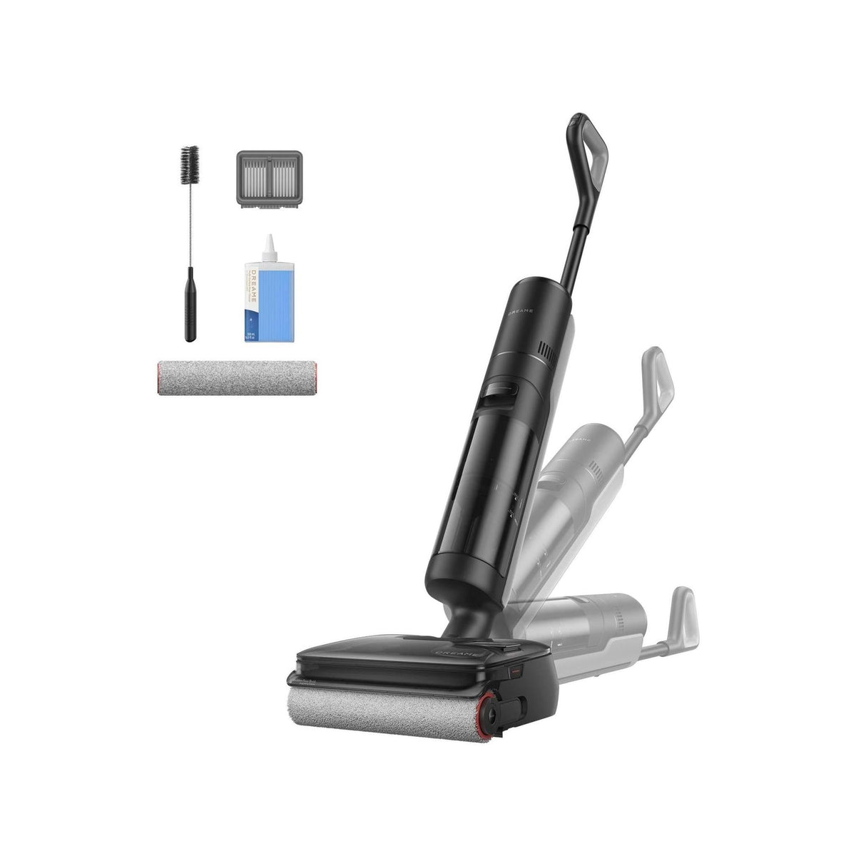 Dreame H15Heat Scopa elettrica lava-sciuga Ricaricabile Wet & Dry - Nero