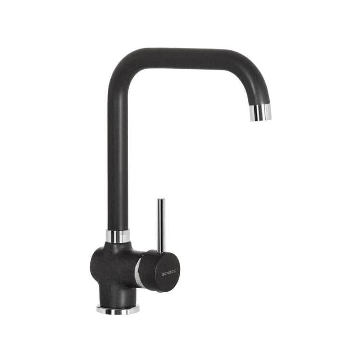 Schock SXTIME13 SERIE AQUATIME MISCELATORE CANNA ALTA COLORE NERO ASSOLUTO