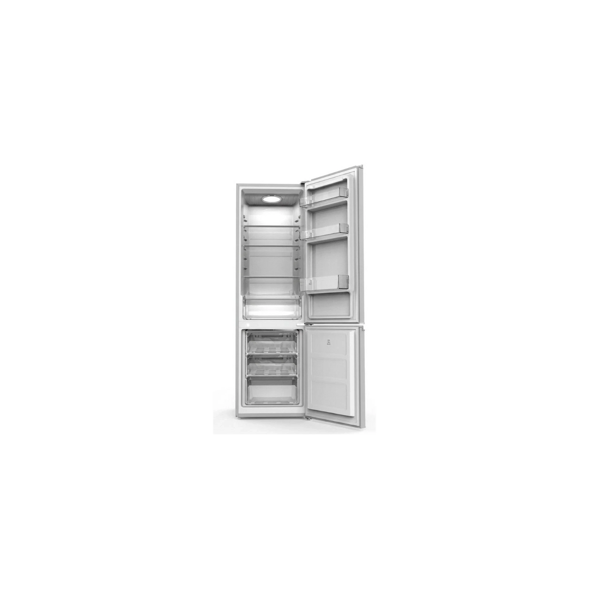 Akai AKFR287SL Frigorifero combinato 268Lt statico classe E silver