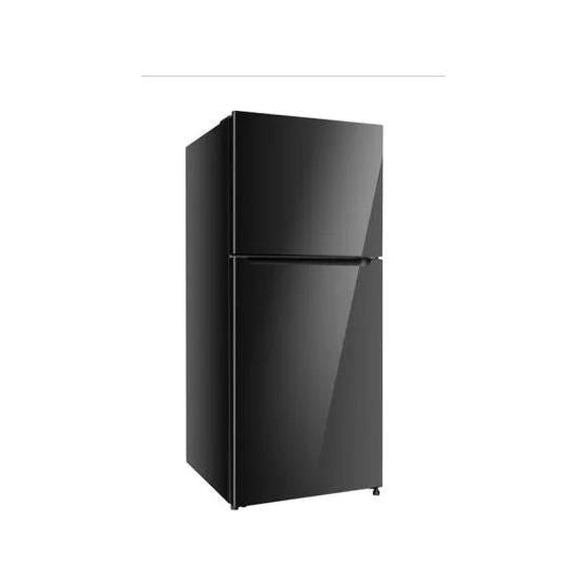 Akai GLASS435BKL Frigorifero doppia porta 423L No Frost classe E vetro nero