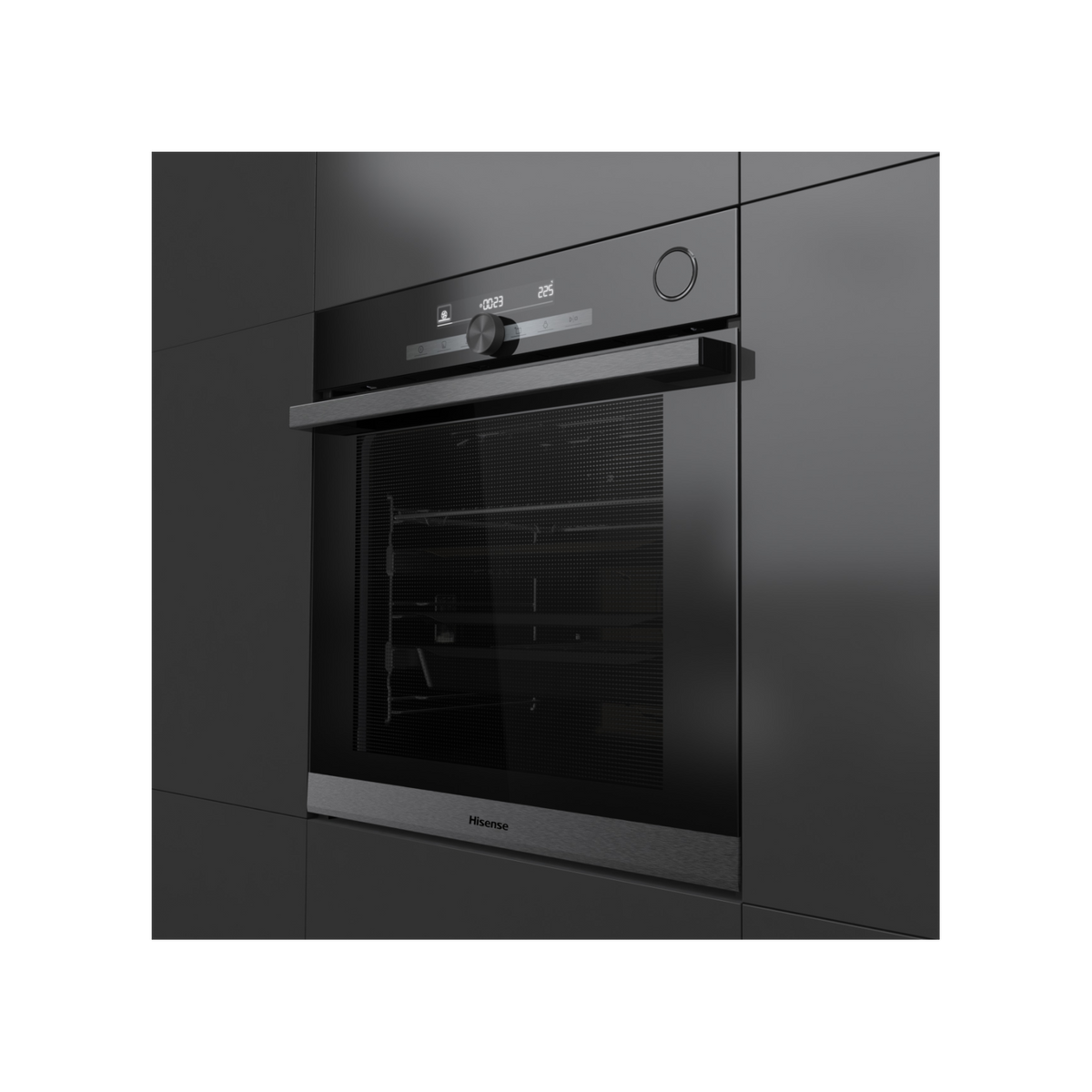 Hisense O643PG Forno da incasso elettrico ventilato 77L classe A+ - Nero