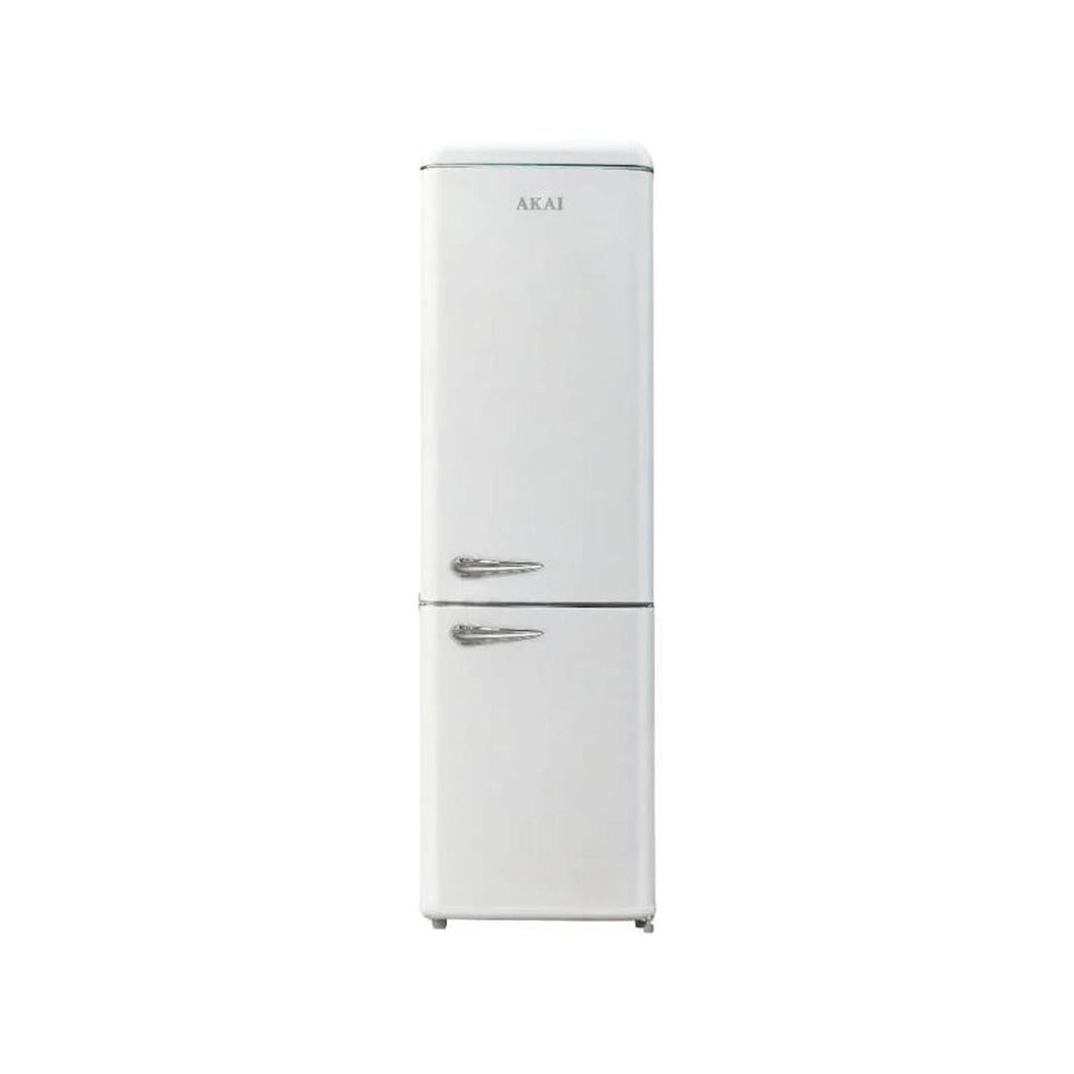 Akai CLASS301KCR Frigorifero combinato vintage 250Lt statico classe E crema