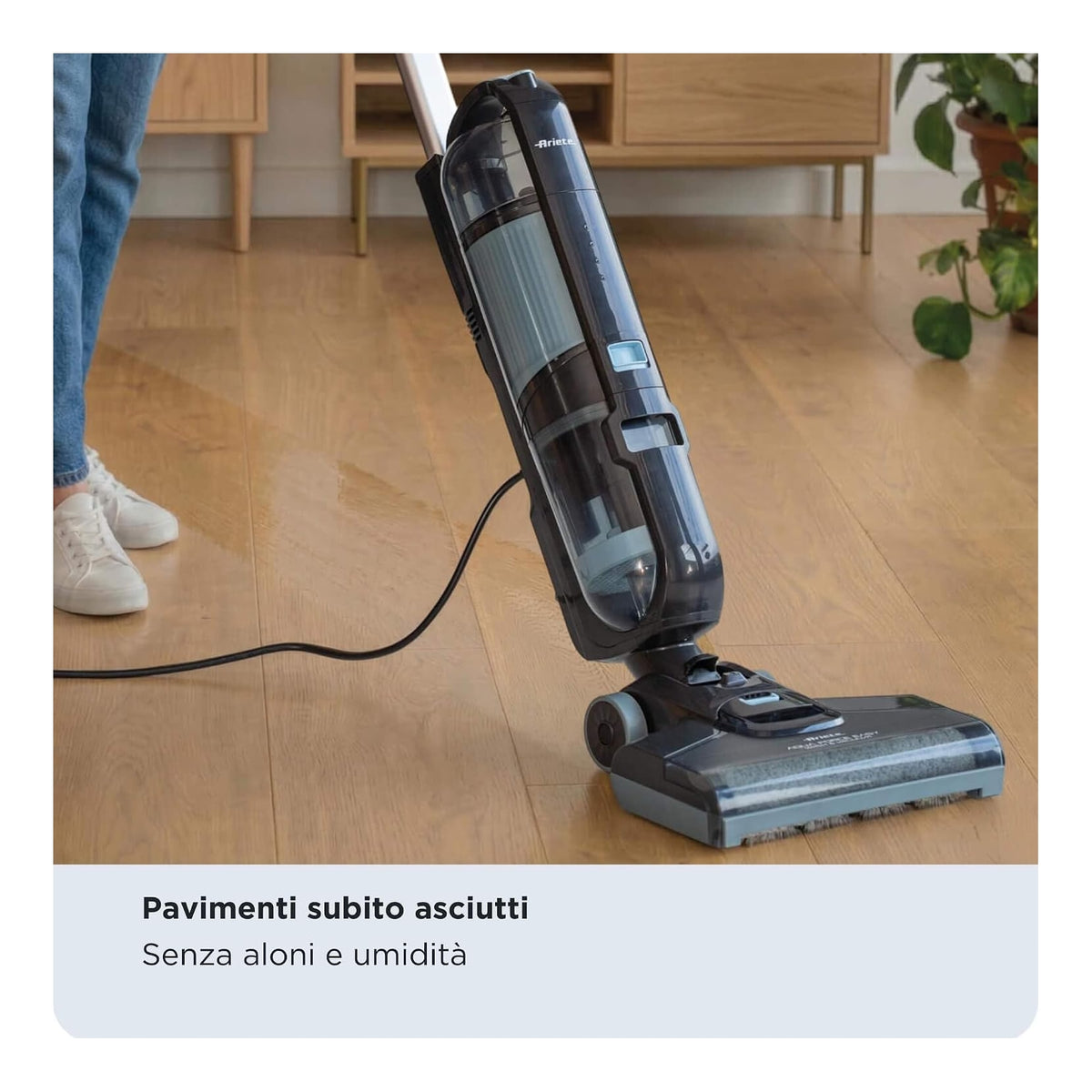 ARIETE 2487/00 Aquaforce Easy Wash&Vacuum Lavapavimenti con filo