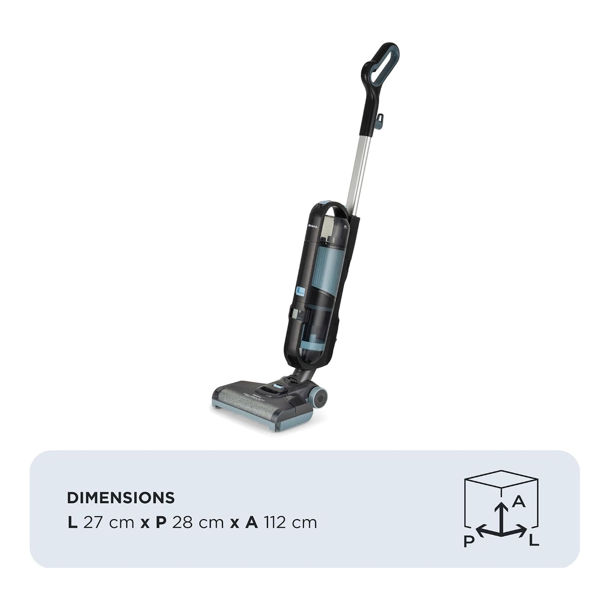 ARIETE 2487/00 Aquaforce Easy Wash&Vacuum Lavapavimenti con filo