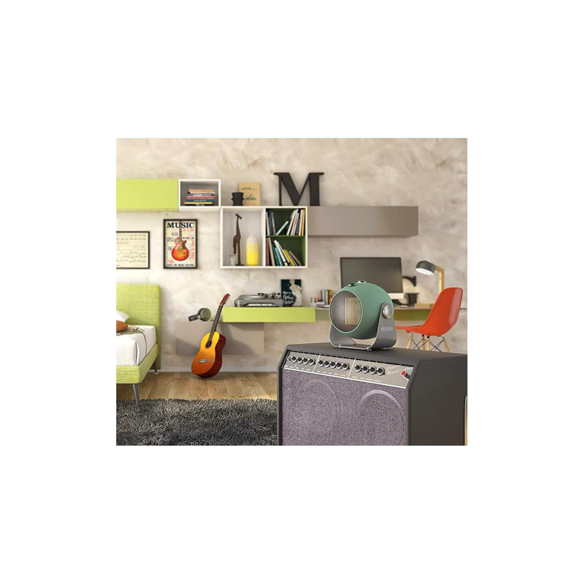 Olimpia Splendid CaldoDesign/Verde Termoventilatore ceramico 1800w