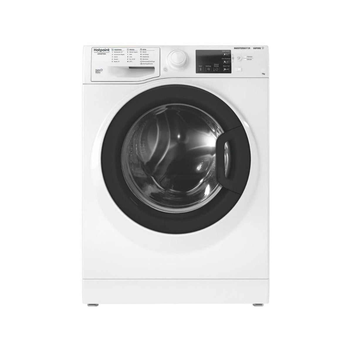 HOTPOINT ARISTON RSSG 726 B IT 7 LAVATRICE SLIM 45CM 7KG 1200 GIRI INVERTER VAPORE CLASSE A - RSSG726BIT