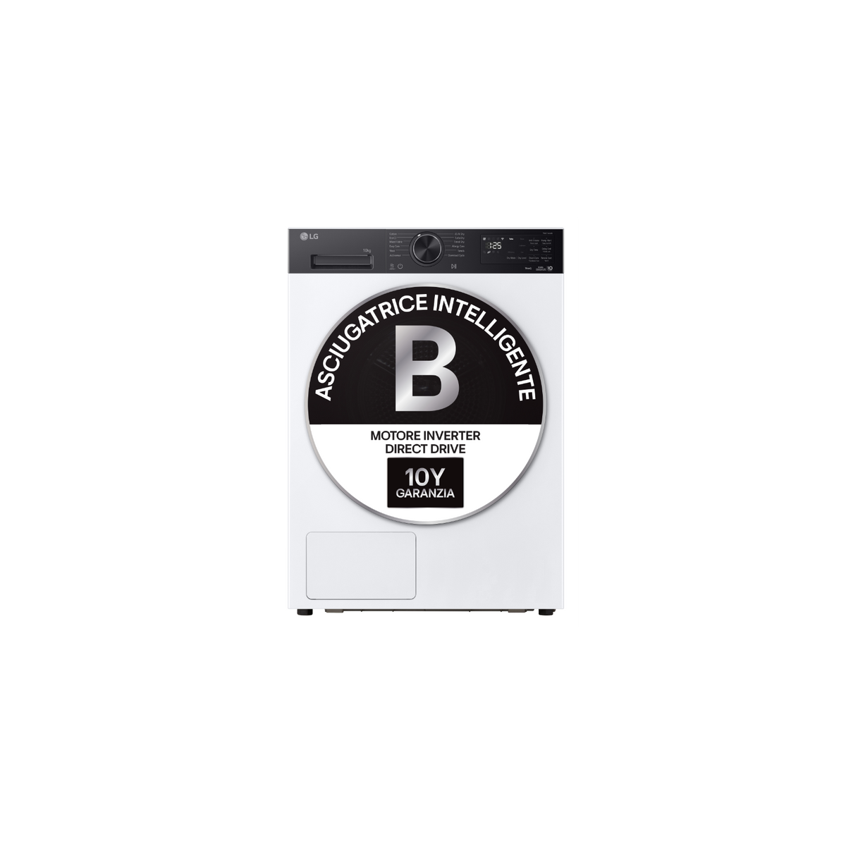 LG RNX5009TKB ASCIUGATRICE A POMPA DI CALORE 9KG INVERTER CLASSE B