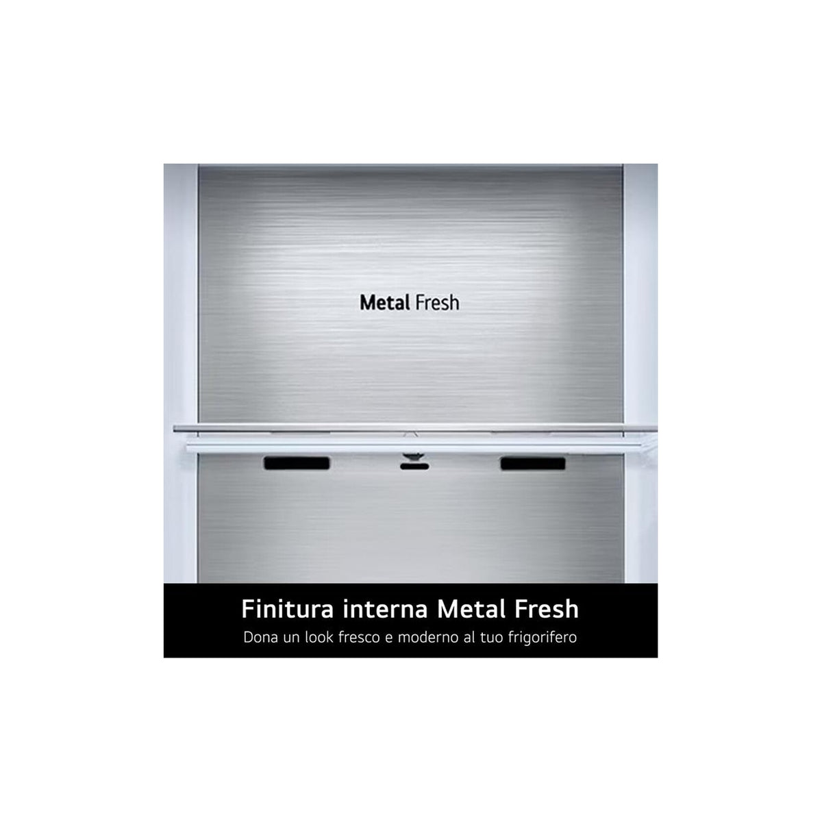 LG GBBS726BEV FRIGORIFEERO COMBINATO 375LT NO FROST CLASSE B COLORE NERO