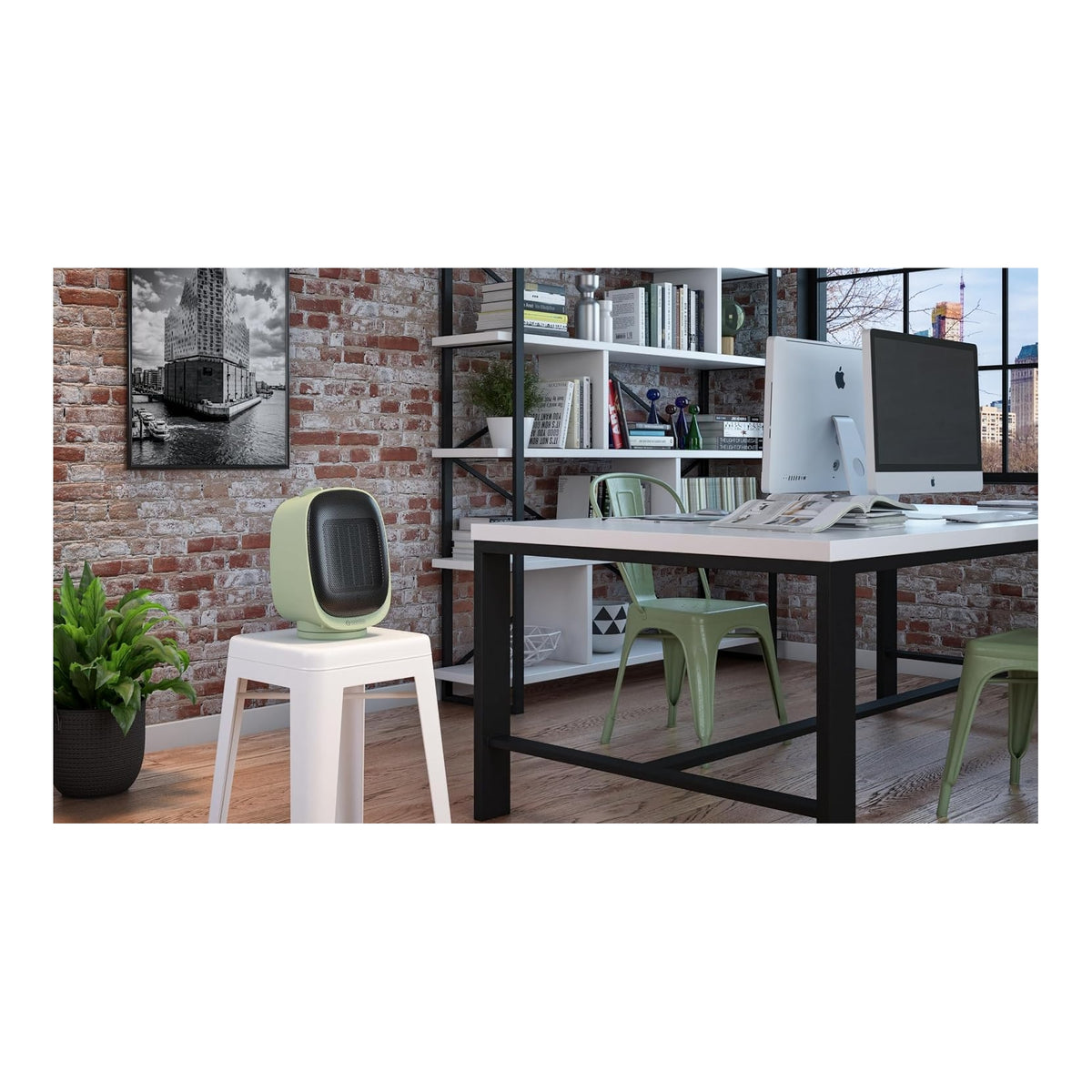 Olimpia Splendid Caldo Flick Termoventilatore ceramico oscillante 1800w 3 livelli di potenza