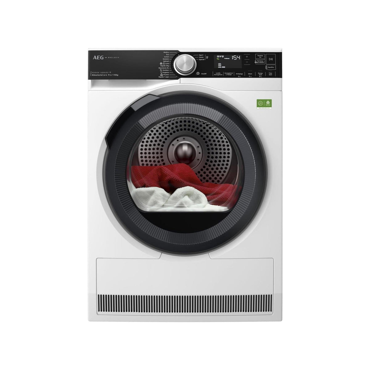 Aeg XTR9HBGX510AY asciugatrice a pompa di calore 10Kg ProSteam classe A