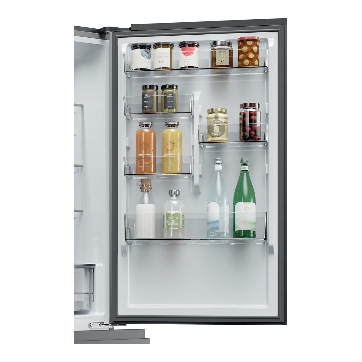 Haier HTW3618DNMG frigorifero combinato 3 porte No Frost 360L classe D argento
