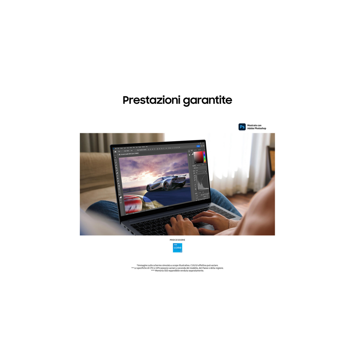 SAMSUNG GALAXY BOOK6 14" INTEL CORE5 315 RAM 8GB SSD 256GB WINDOWS 11 HOME - NP740VJK-KG3IT