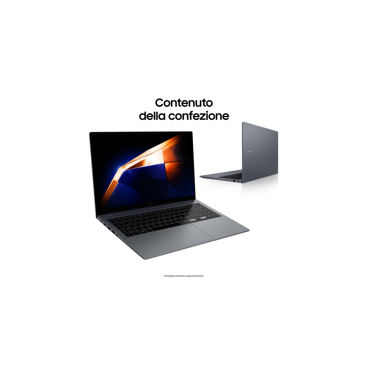 SAMSUNG GALAXY BOOK6 14" INTEL CORE5 315 RAM 8GB SSD 256GB WINDOWS 11 HOME - NP740VJK-KG3IT