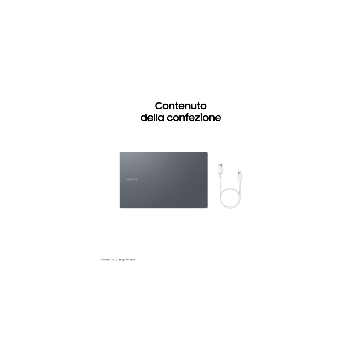 SAMSUNG GALAXY BOOK6 14" INTEL CORE5 315 RAM 8GB SSD 256GB WINDOWS 11 HOME - NP740VJK-KG3IT