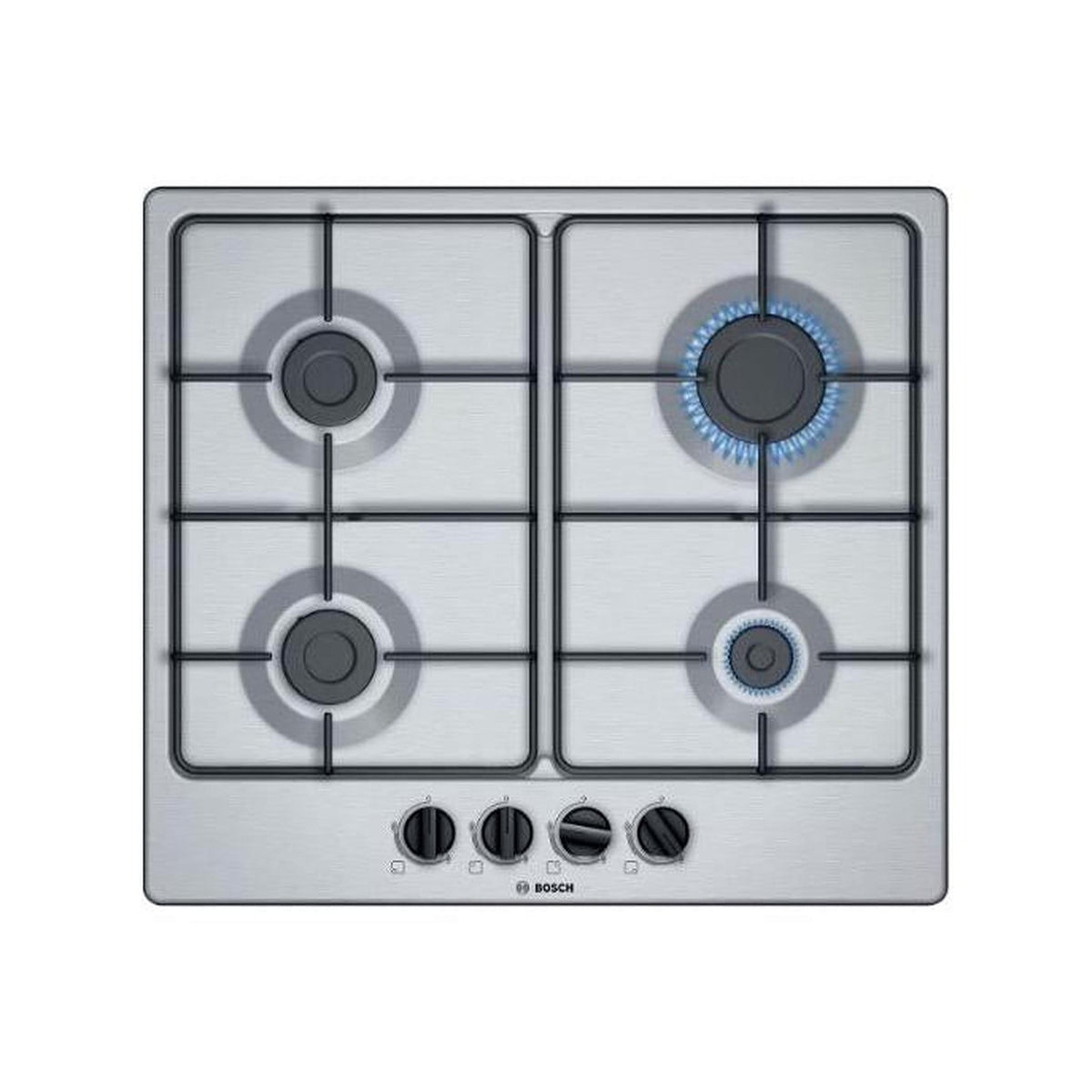 BOSCH PGP6B5B86 SERIE 4 PIANO COTTURA 4 FUOCHI A GAS INOX