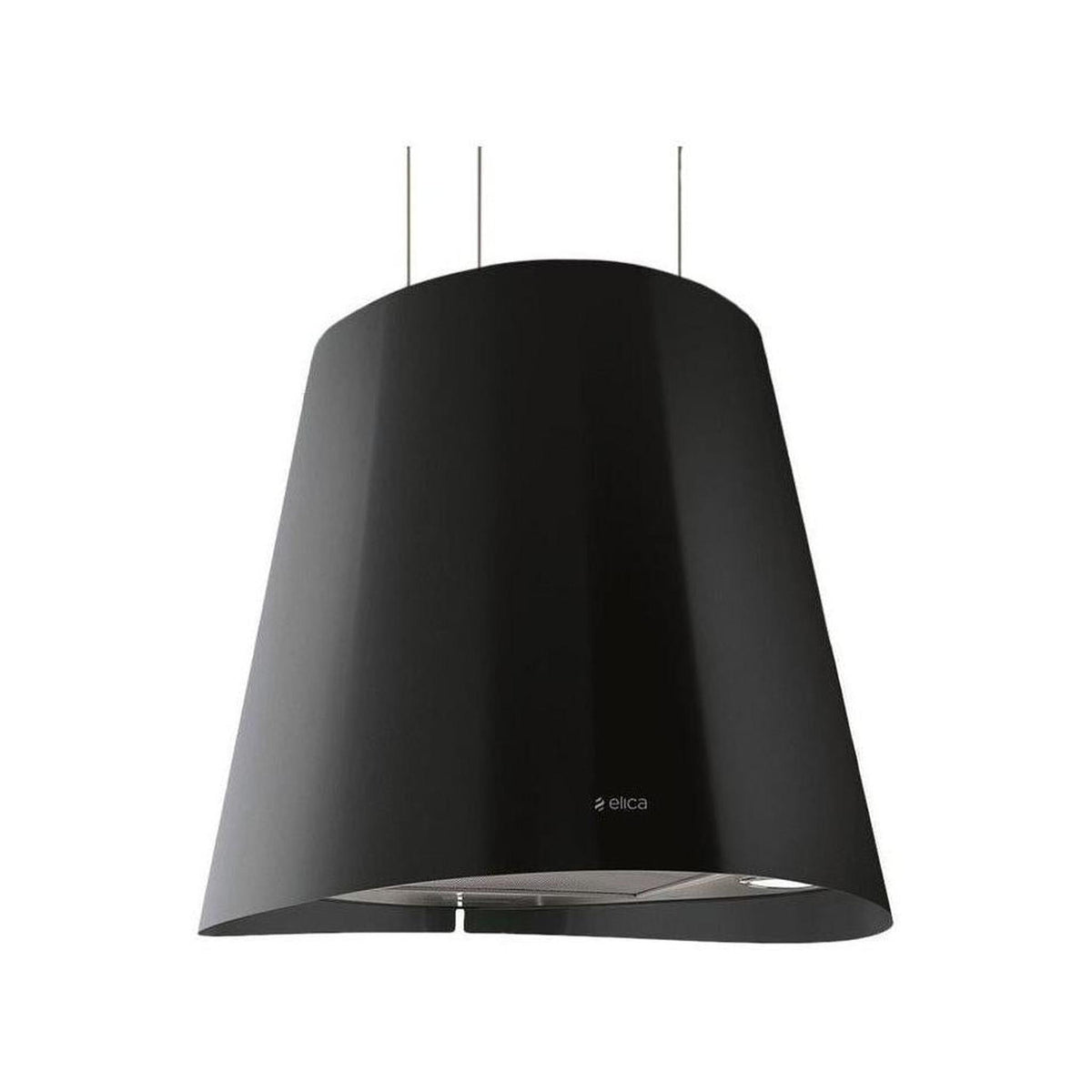 ELICA PRF0071970D JUNO BK/F 51 CAPPA AD ISOLA SOSPESA FILTRANTE 51 CM CLASSE A - NERO