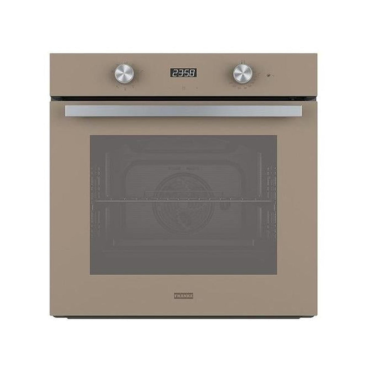 FRANKE 116.0606.094 - FSM 86 H OY FORNO DA INCASSO MULTIFUNZIONE 71 LT 8 FUNZIONI GLASS OYSTER AVENA