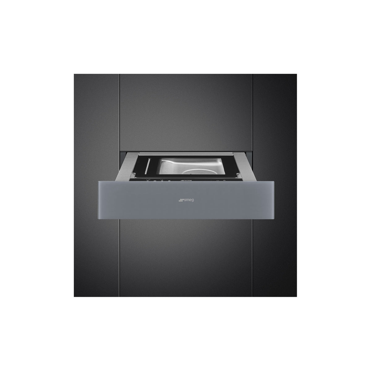 SMEG CPV115S CASSETTO SOTTOVUOTO 6,5 LT MECCANISMO PUSH-PULL COMANDI TOUCH COLORE SILVER - PROMO
