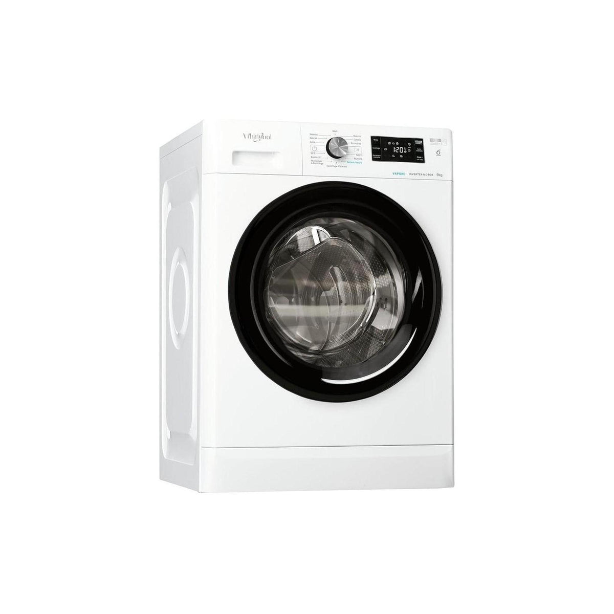 WHIRLPOOL FFB D95 BV IT LAVATRICE CARICA FRONTALE 9KG 1200 GIRI VAPORE CLASSE B - FFBD95BVIT