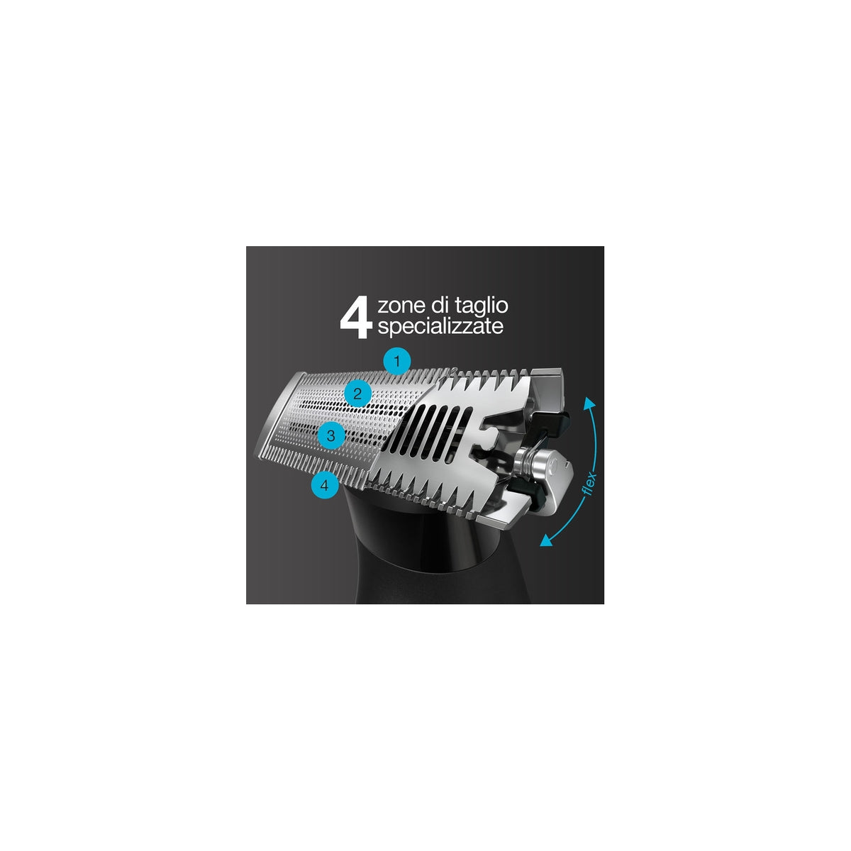 BRAUN XT5100 REGOLABARBA RICARICABILE