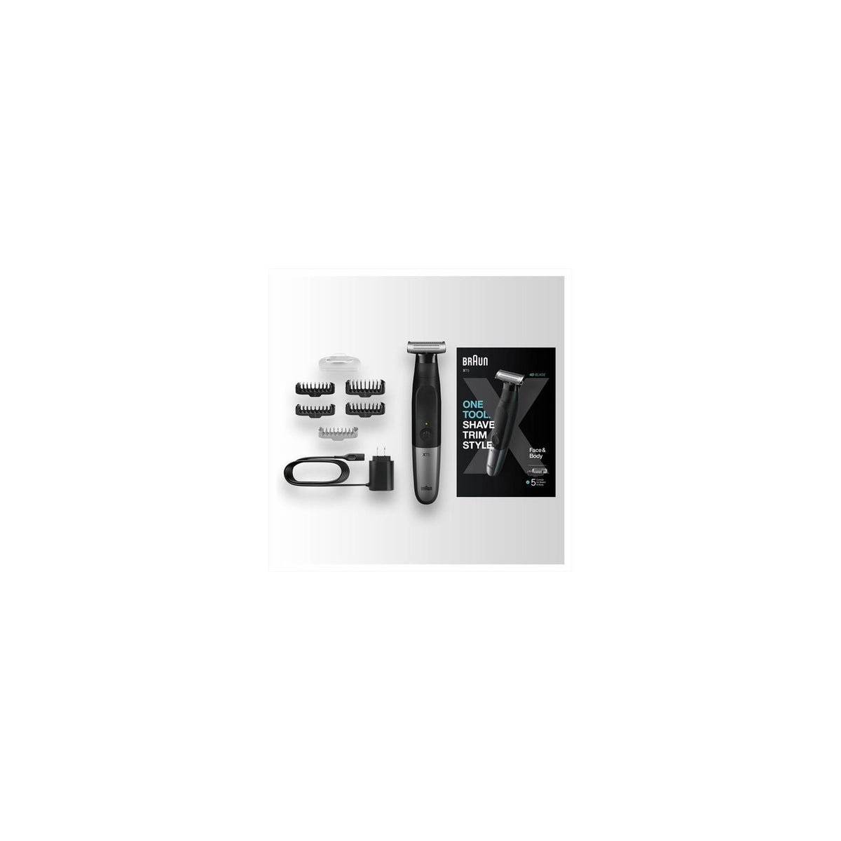BRAUN XT5100 REGOLABARBA RICARICABILE