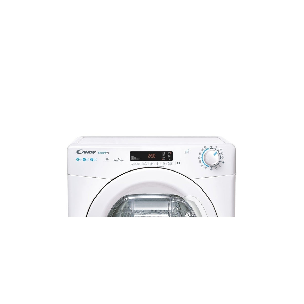 CANDY CSOE H10A2DE-S ASCIUGATRICE A POMPA DI CALORE 10KG WIFI CLASSE E (EX A++) - CSOEH10A2DE-S