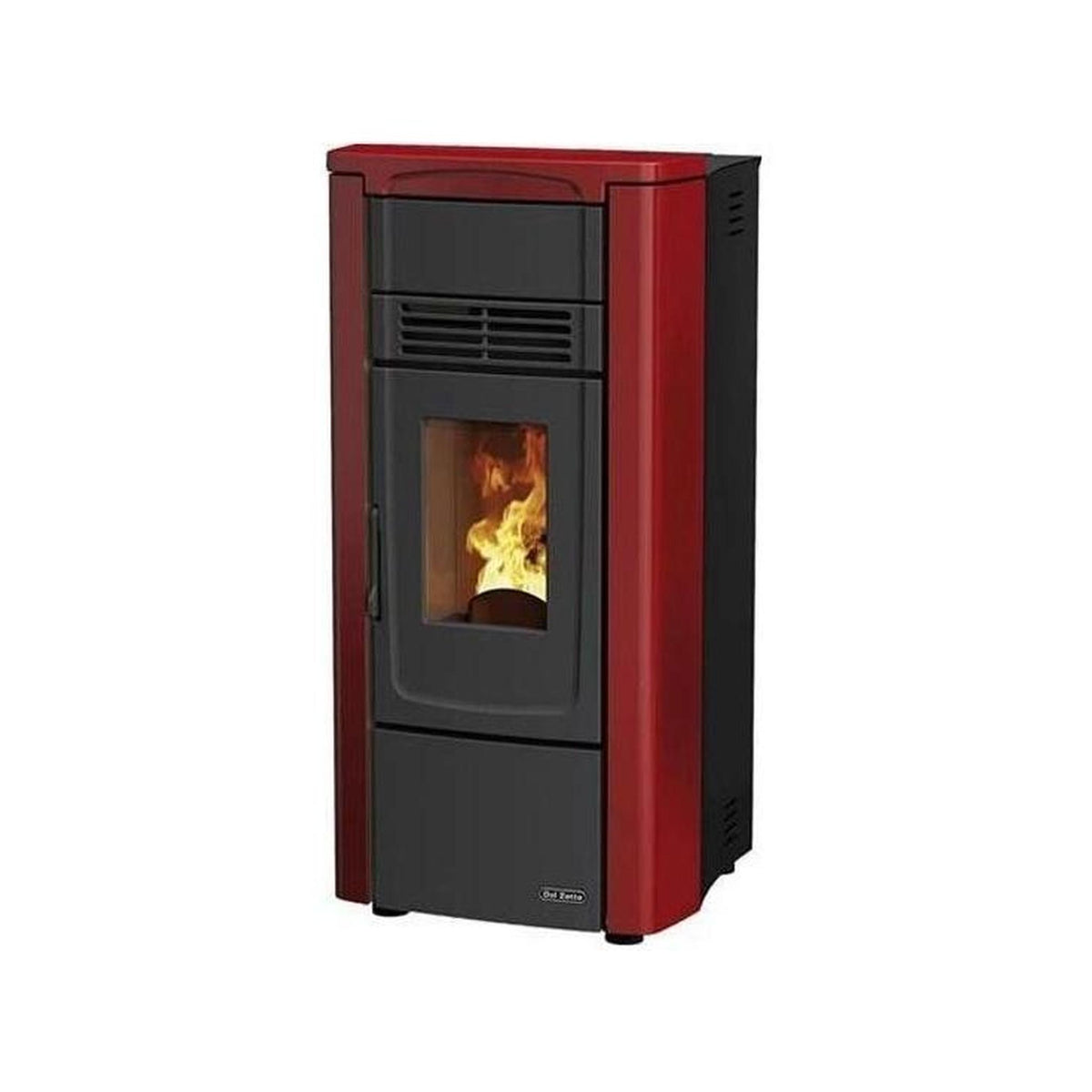 DAL ZOTTO GABRY ELITE EVO STUFA A PELLET 8 KW CLASSE A+ BORDEAUX