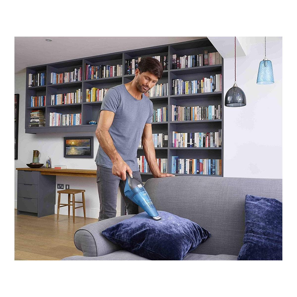 BLACK & DECKER WDC215W ASPIRINO PER LIQUIDI E SOLIDI RICARICABILE 0,38LT - PROMO