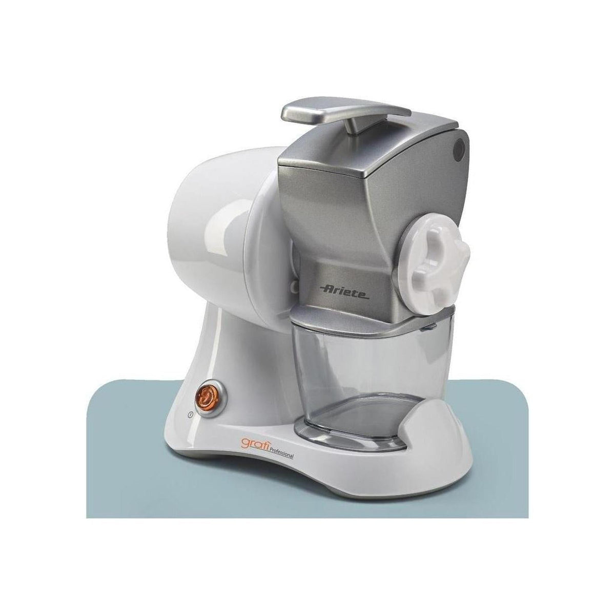 ARIETE 448 GRATI' GRATTUGIA ELETTRICA PROFESSIONALE 120W COLORE BIANCO/ARGENTO - PROMO