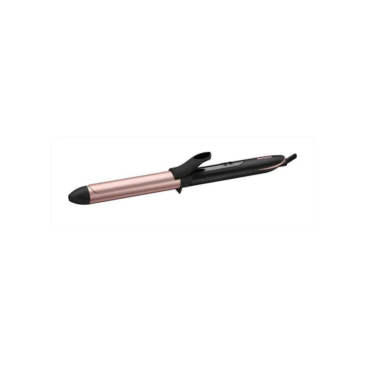 BABYLISS C451E FERRO ARRICCIACAPELLI DA 25MM IN QUARTZ-CERAMIC COLORE NERO/ORO ROSA - PROMO
