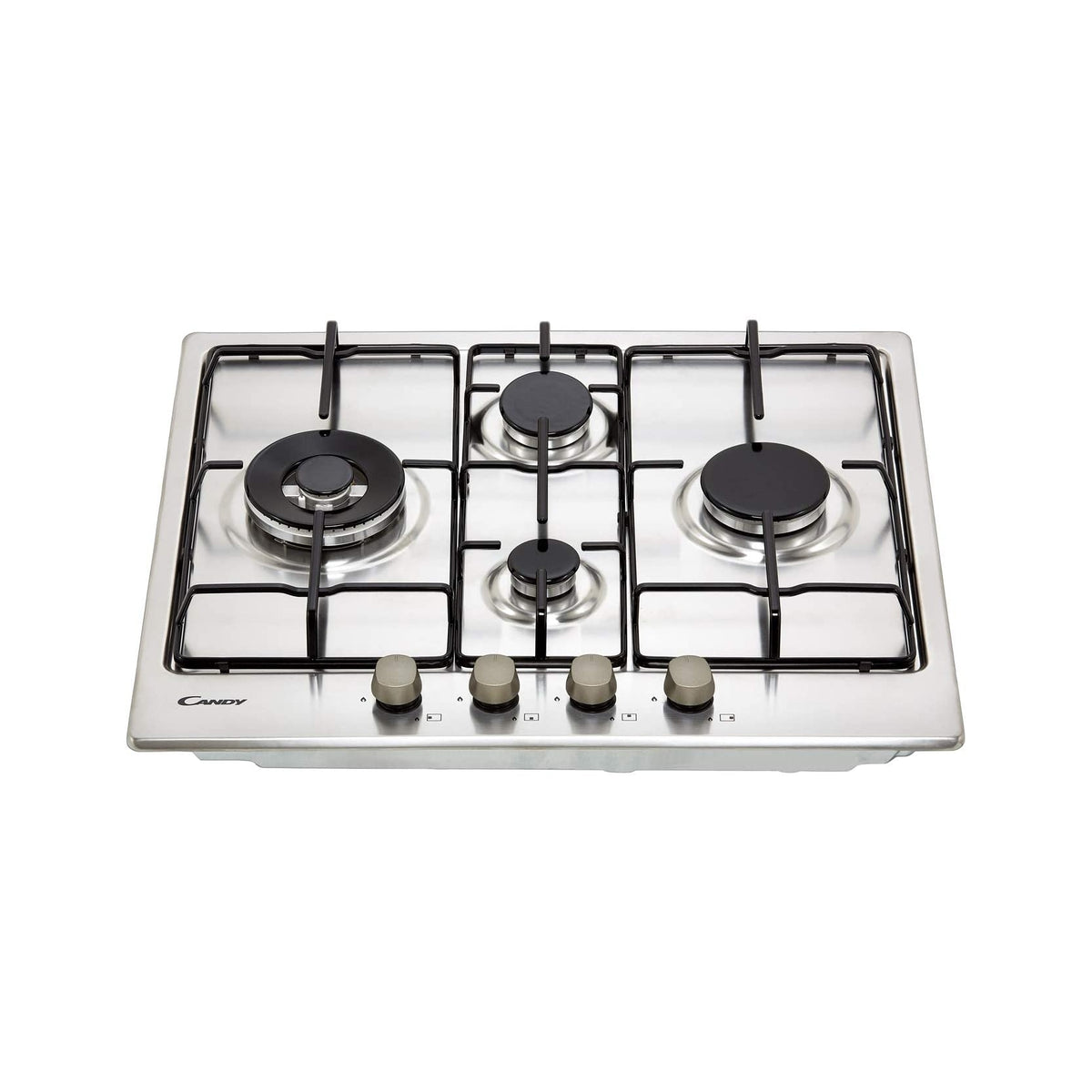 CANDY CHW6D4WX PIANO COTTURA 60CM 4 FUOCHI A GAS INOX